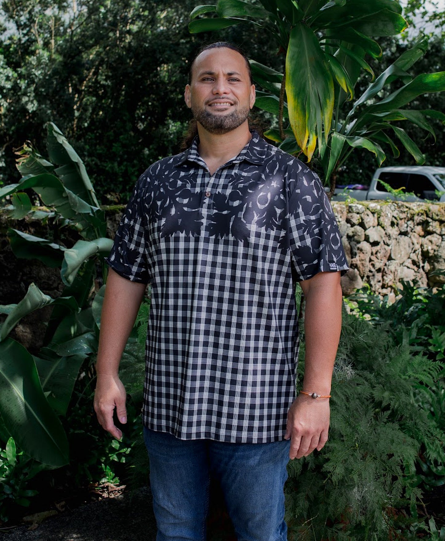 Palaka Kuiki Kane Pullover in Black