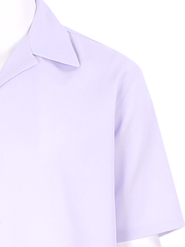 Apollo King Royal Diamond Lavander Classic Fit Short Sleeve 2 Piece Walking Suit