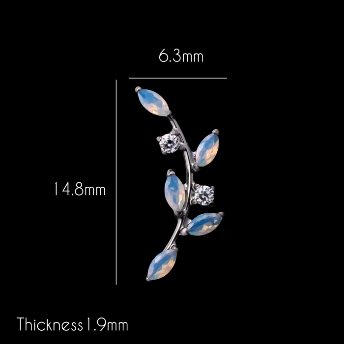 Auralyn - 16G Internally Threaded End - Khrysos Jewelry