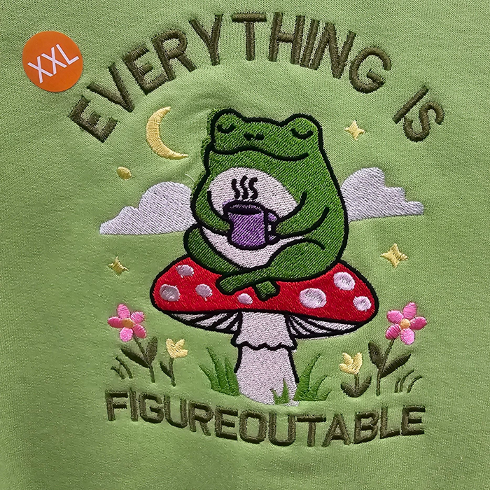 Everything Is Figureoutable Crewneck Sweatshirt
