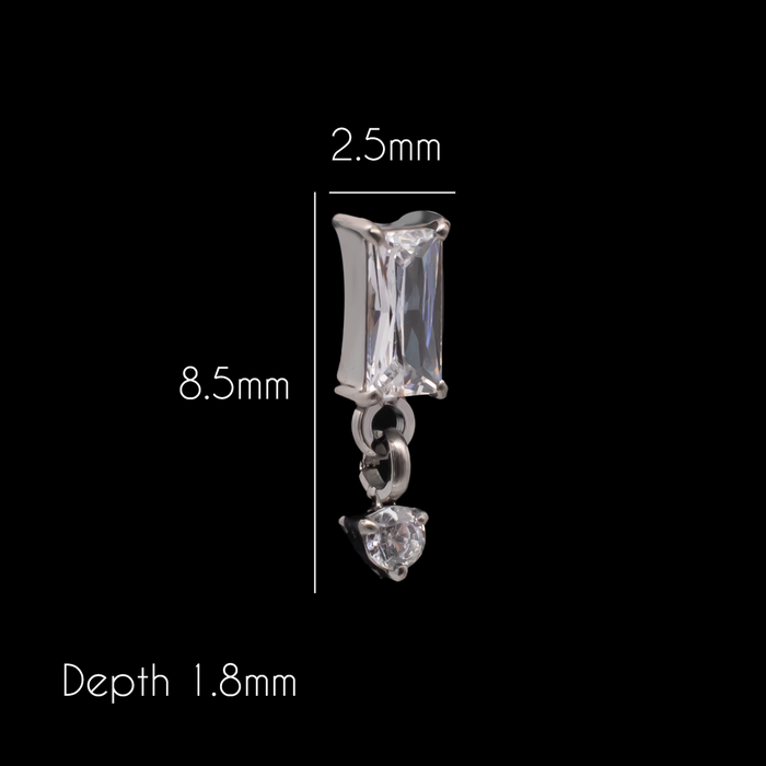 Maisie - 16G Internally Threaded End - Khrysos Jewelry