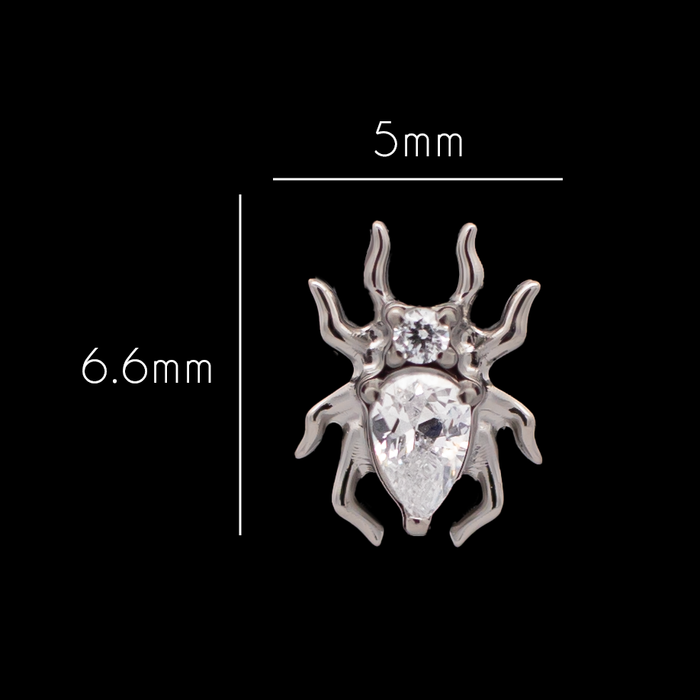 Nightspin - 16G Internally Threaded End - Khrysos Jewelry