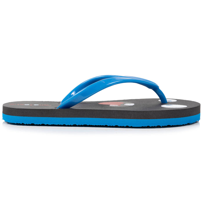 Tongs Enfant Monstre Gris/Bleu