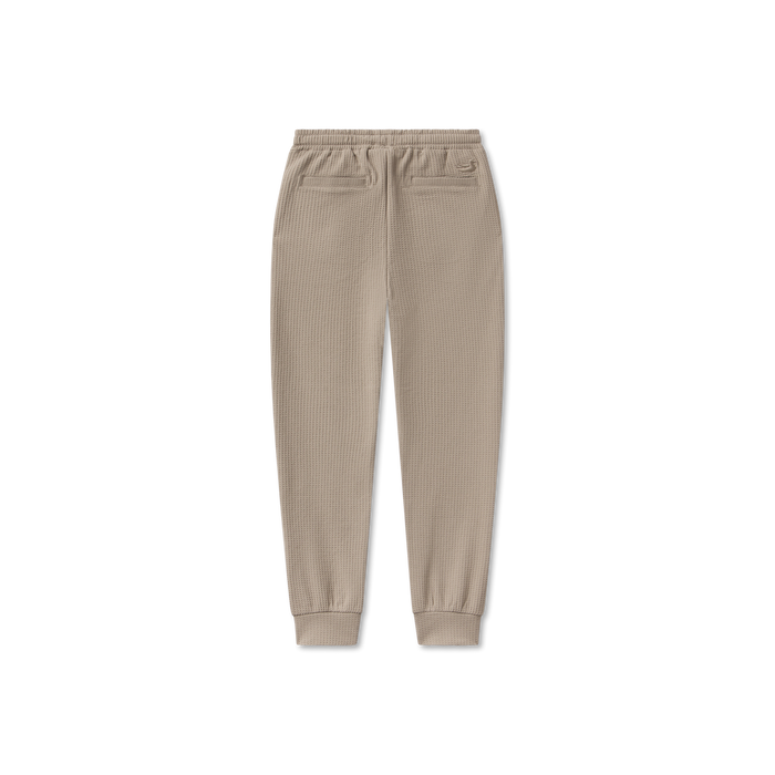 Burnt Taupe Waffle Knit | BACK