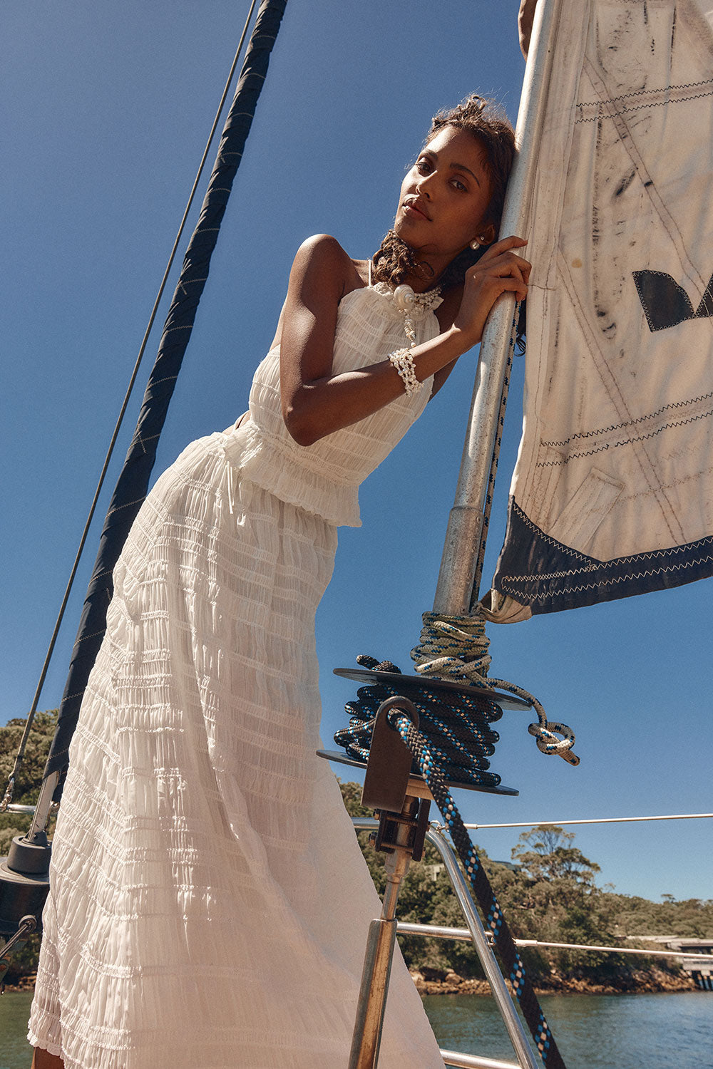 Cabo Dress - White