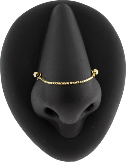 14KT Gold Box Chain - Khrysos Jewelry