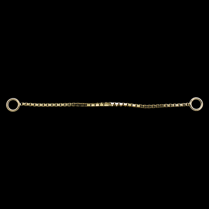 14KT Gold Box Chain - Khrysos Jewelry