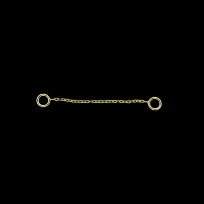 14KT Gold Chain- Elongated Links - Khrysos Jewelry