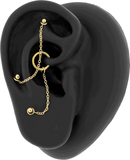 14KT Gold Chain- Round Links - Khrysos Jewelry