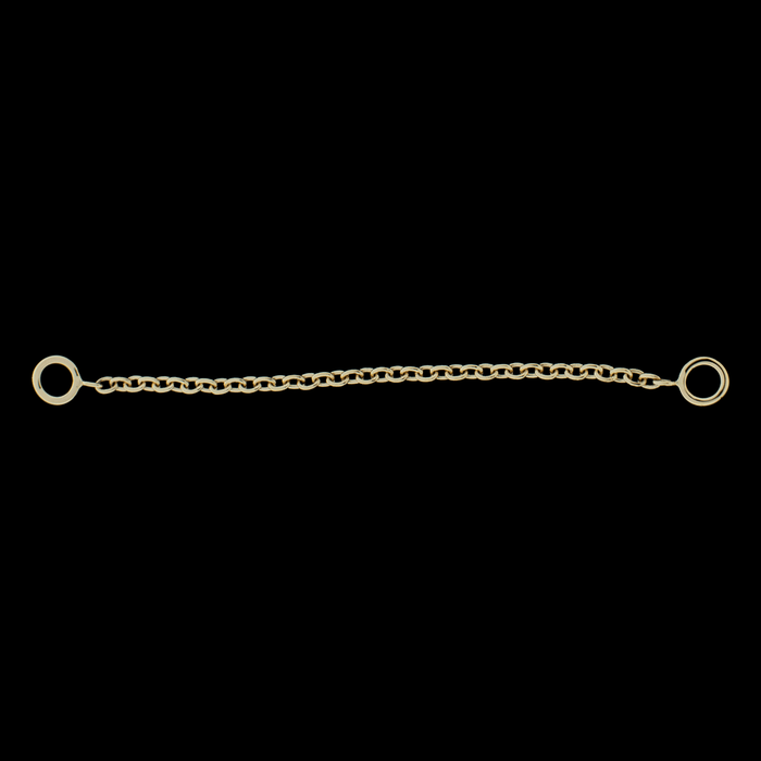 14KT Gold Chain- Round Links - Khrysos Jewelry