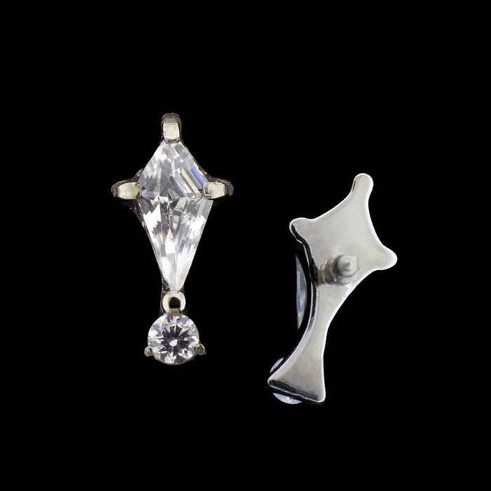 16G/ 18G Charles - Internally Threaded End - Khrysos Jewelry