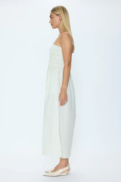 PISTOLA Bianca Shirred Bodice Dress