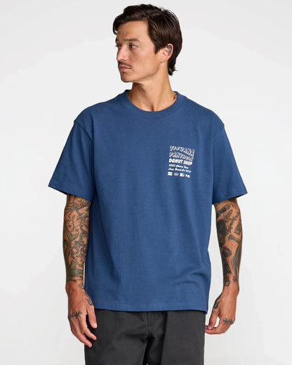 RVCA CS Donut Shop Short Sleeve Tee