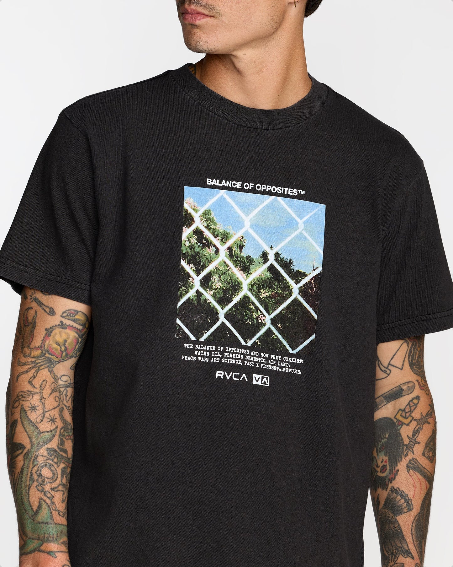 RVCA Thru View Short Sleeve Tee