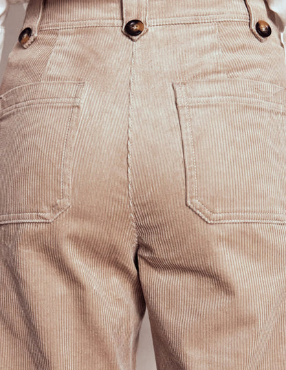 Pimlico Cord Pants-Nutmeg