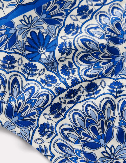 Porto Bikini Bottoms-Blue, Elaborate terrace