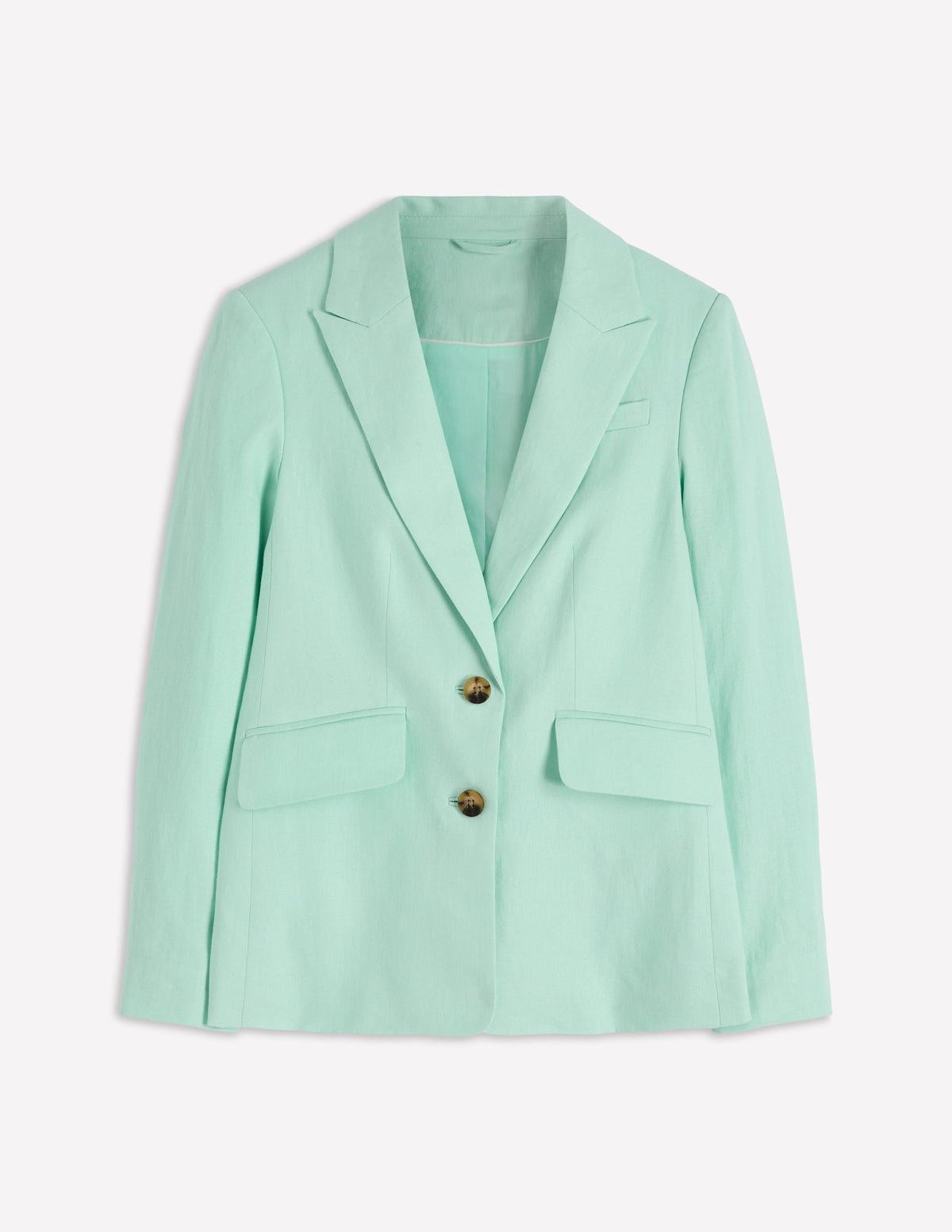 Stamford Linen Blazer-Spearmint