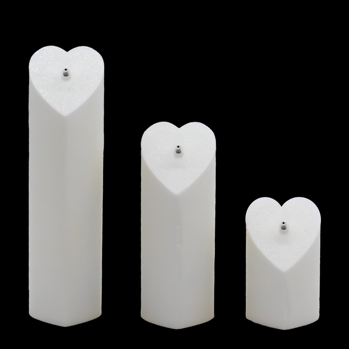 3 Piece Heart Tower Clip Display Set- Threadless Ends - Khrysos Jewelry