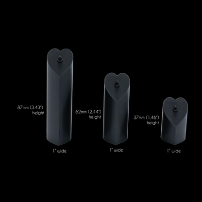 3 Piece Heart Tower Clip Display Set - Khrysos Jewelry