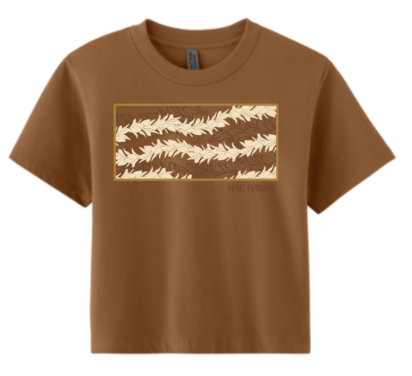 Awapuhi Crop Tee Clay