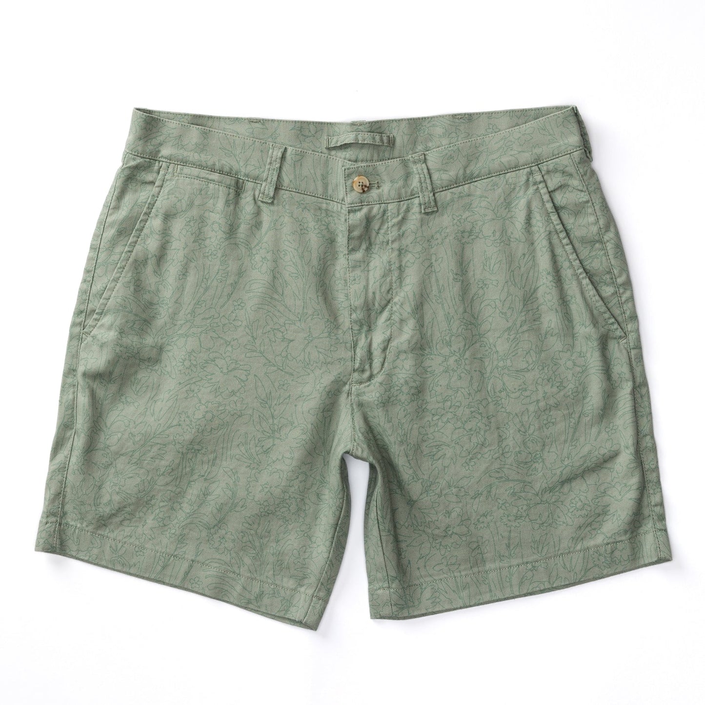 Duck Head 7" Linen Gold School Chino Short