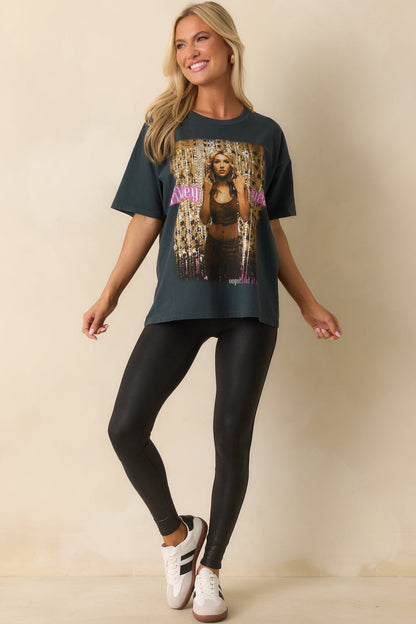 Spanx Black Faux Leather Leggings