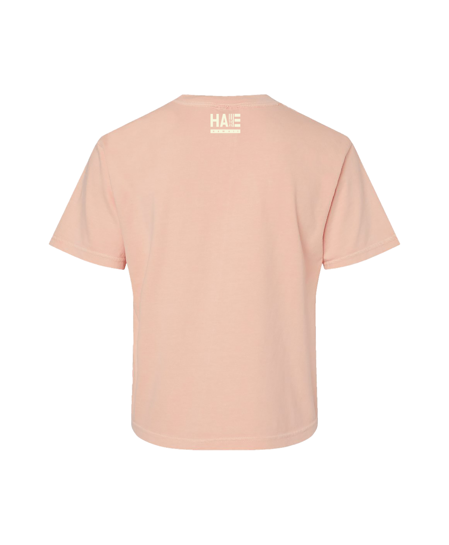 HH Aloha Women's Boxy Tshirt Peach