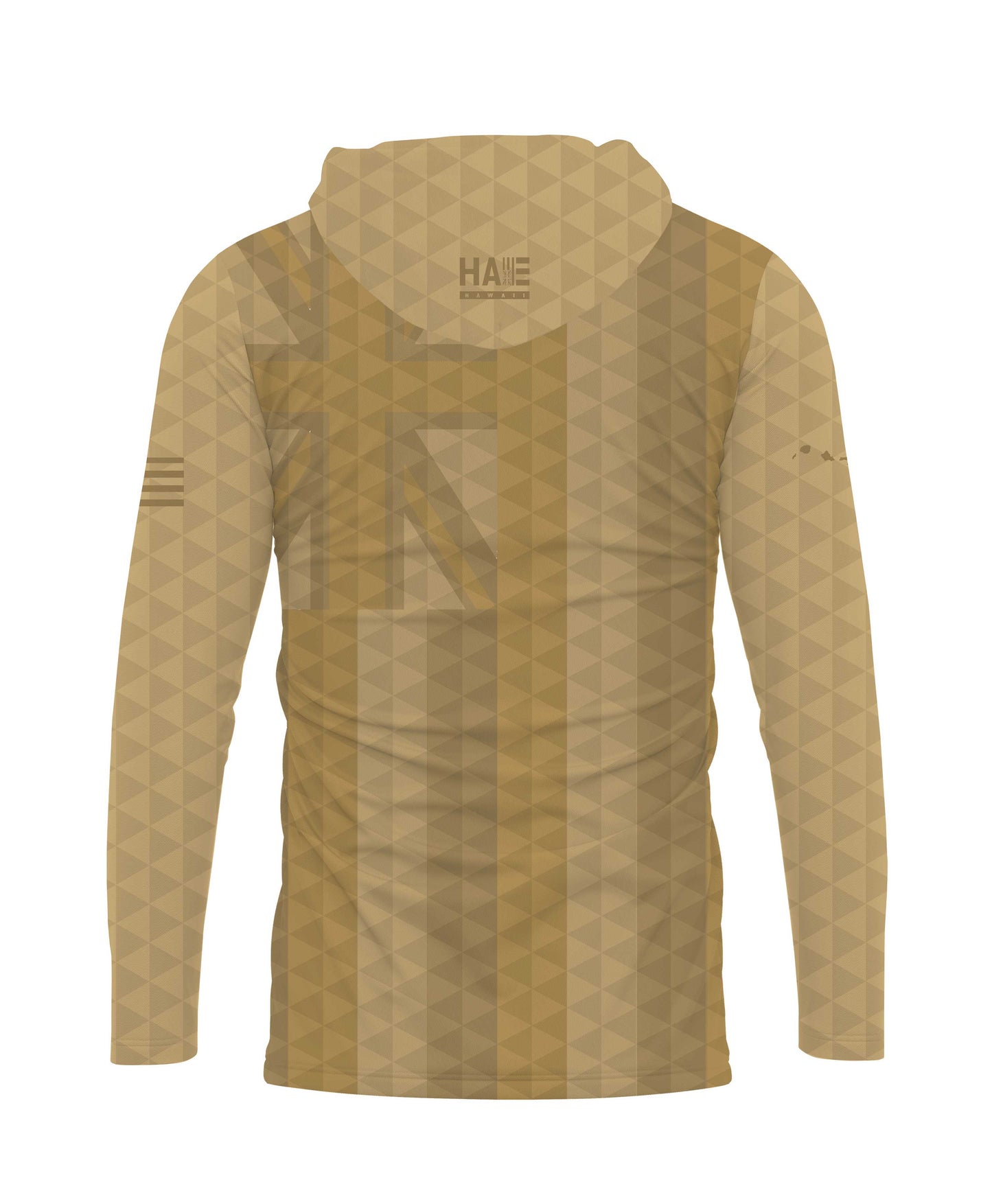 Hae Hawaii Hooded Long Sleeve Drifit Sand
