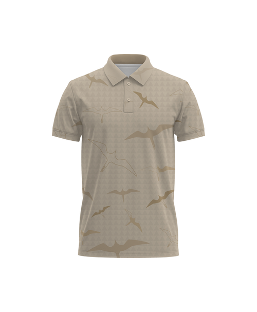 'Iwa Bird Anywhere Youth Polo Dusty