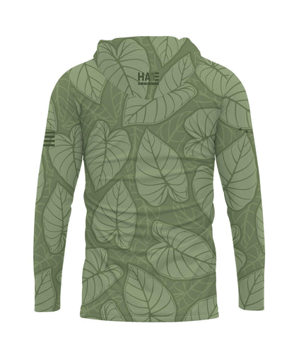 Kalo Patch Green Hooded Longsleeve Drifit