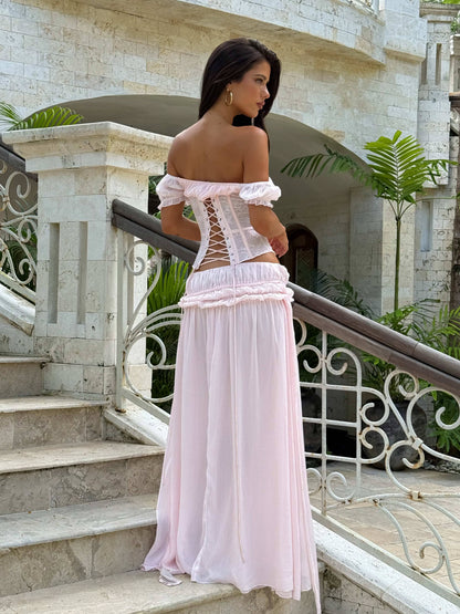 Lubela Corset Top Blush