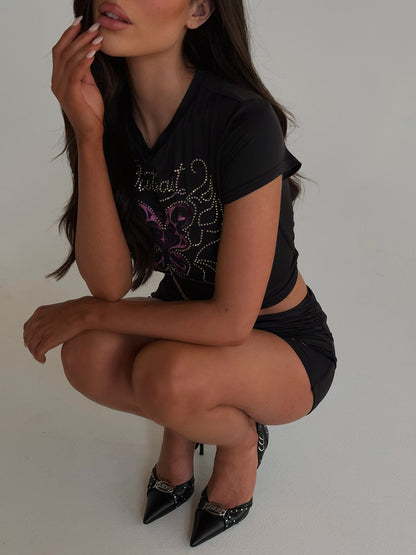 Maneater Tee Black