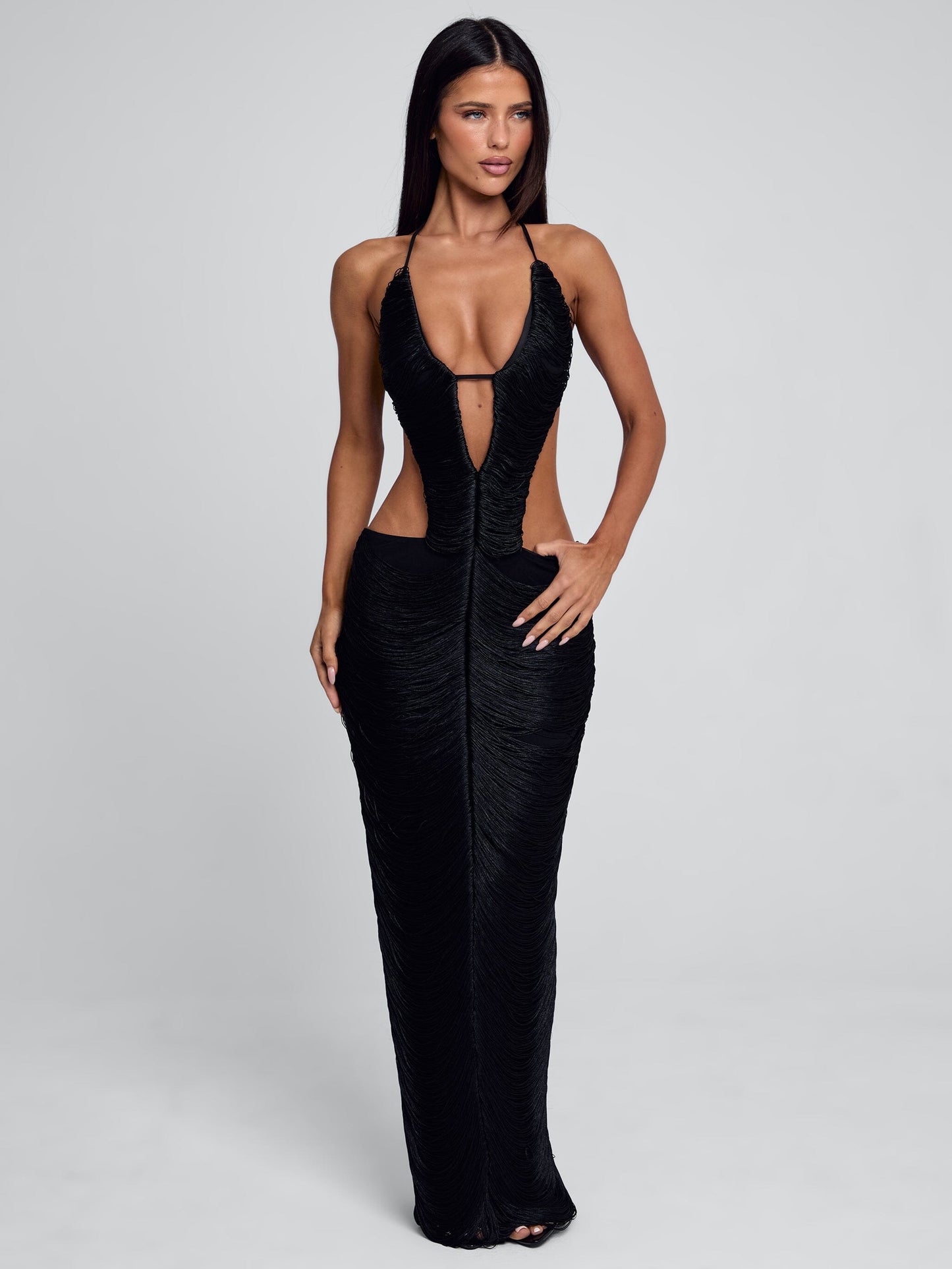 MAREN MAXI DRESS BLACK
