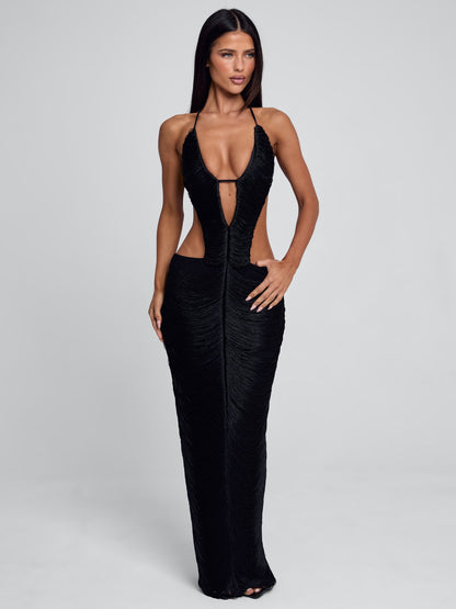 MAREN MAXI DRESS BLACK