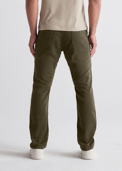 DUER No Sweat Relaxed Taper - Army Green