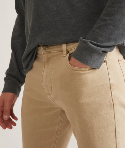 Marine Layer 5 Pocket Slim Straight Twill Pant