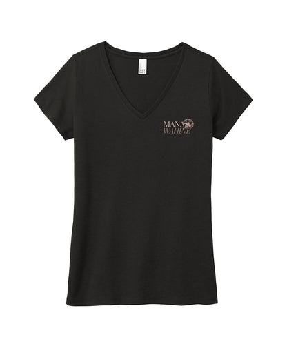 Mana Wahine Lehua V-Neck Tee