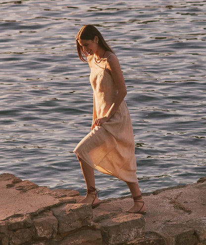 Marine Layer Lucia Linen Dress