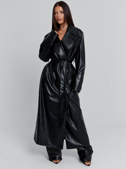Nolita Trench Coat Black