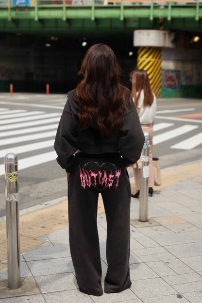 Nya Sweatpant Washed Black