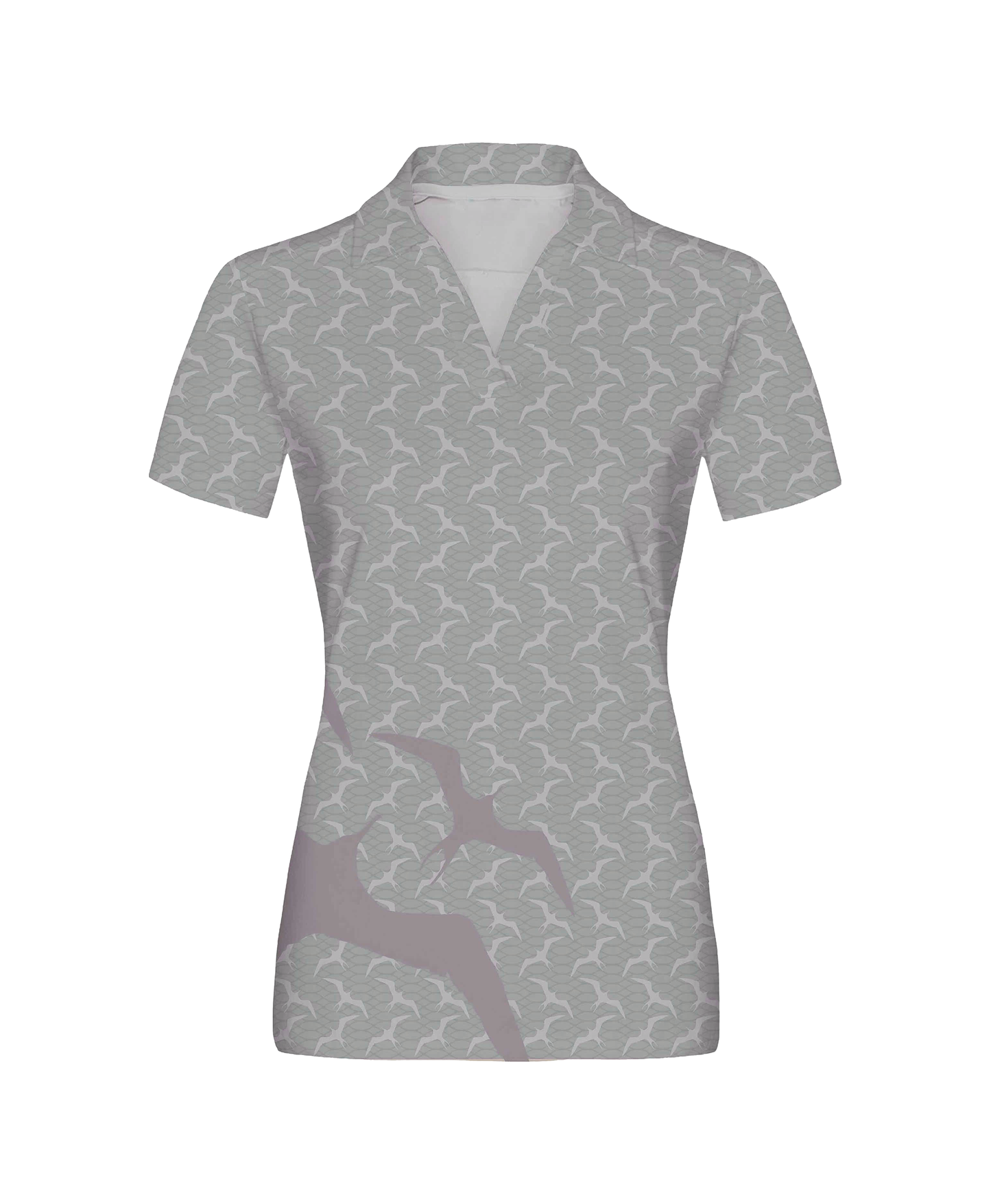 Nā 'Iwa Wahine Anywhere Polo Greige