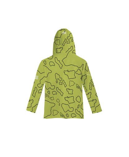 Namoku Hooded Toddler Longsleeve Drifit Olive