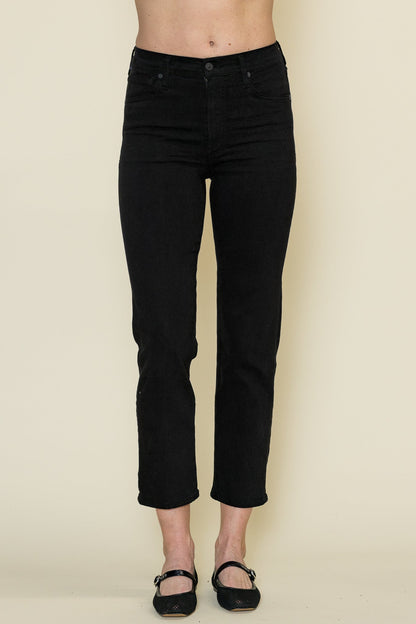 Caia Straight in Plush Black