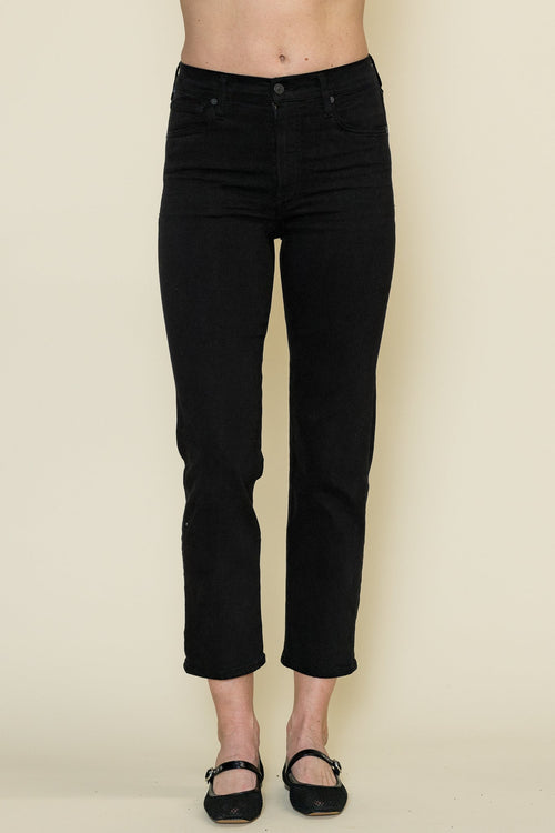 Caia Straight in Plush Black