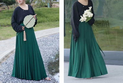 Caiqun 彩裙 Multi Color Basics Baidiequn Skirt