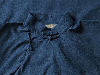 Dongnan Qiu 东南秋 Southeast Autumn 1930s Ramie Plant Half Sleeve Qipao
