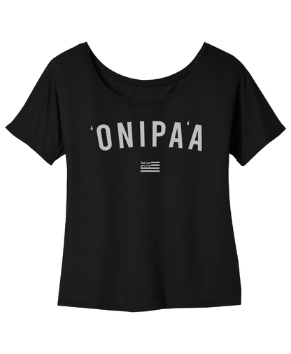 Onipaa 2026 Black Women's Dolman Shirt