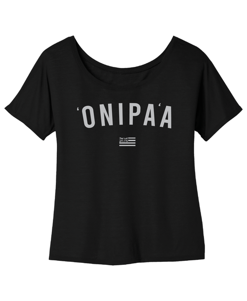 Onipaa 2026 Black Women's Dolman Shirt