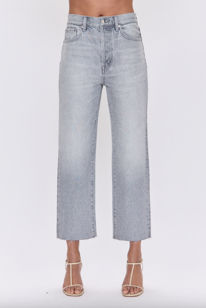 PISTOLA Cassie Super High Rise Straight Crop Women's Jean
