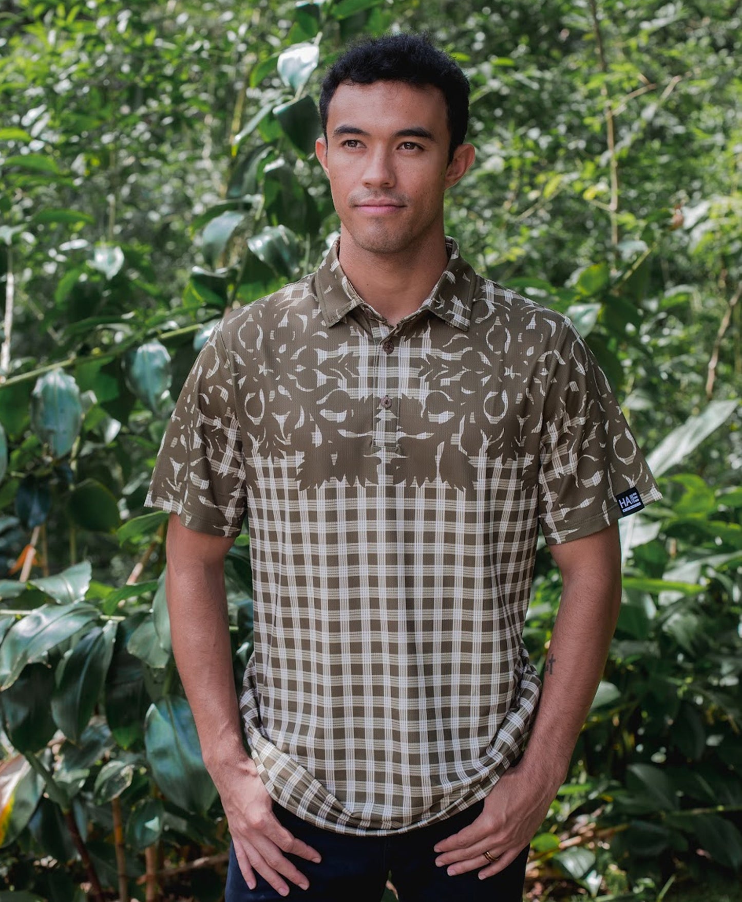 Palaka Kuiki Kane Pullover Olive